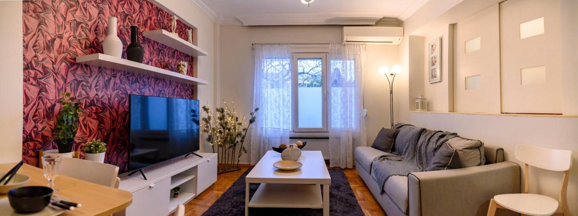 Cosy And Deluxe White Tower 1 Bedroom Flat Apartmán Soluň